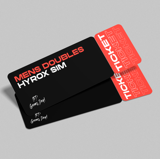 Mens Hyrox Simulation Doubles