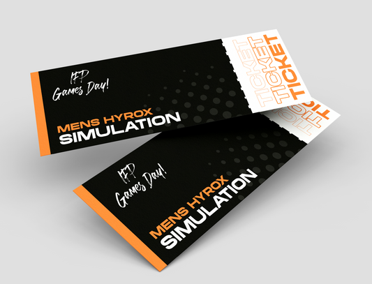 Men's Hyrox Simulation Singles